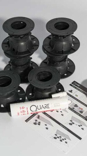 <b>Kit B</b> Système de pieds pour receveurs de douche ≤140cm