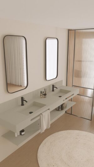 <b>Frame XL</b> | Plan vasque – Couleurs à la carte